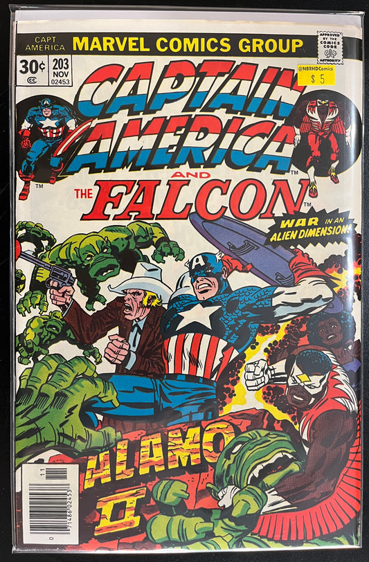 Captain America #203