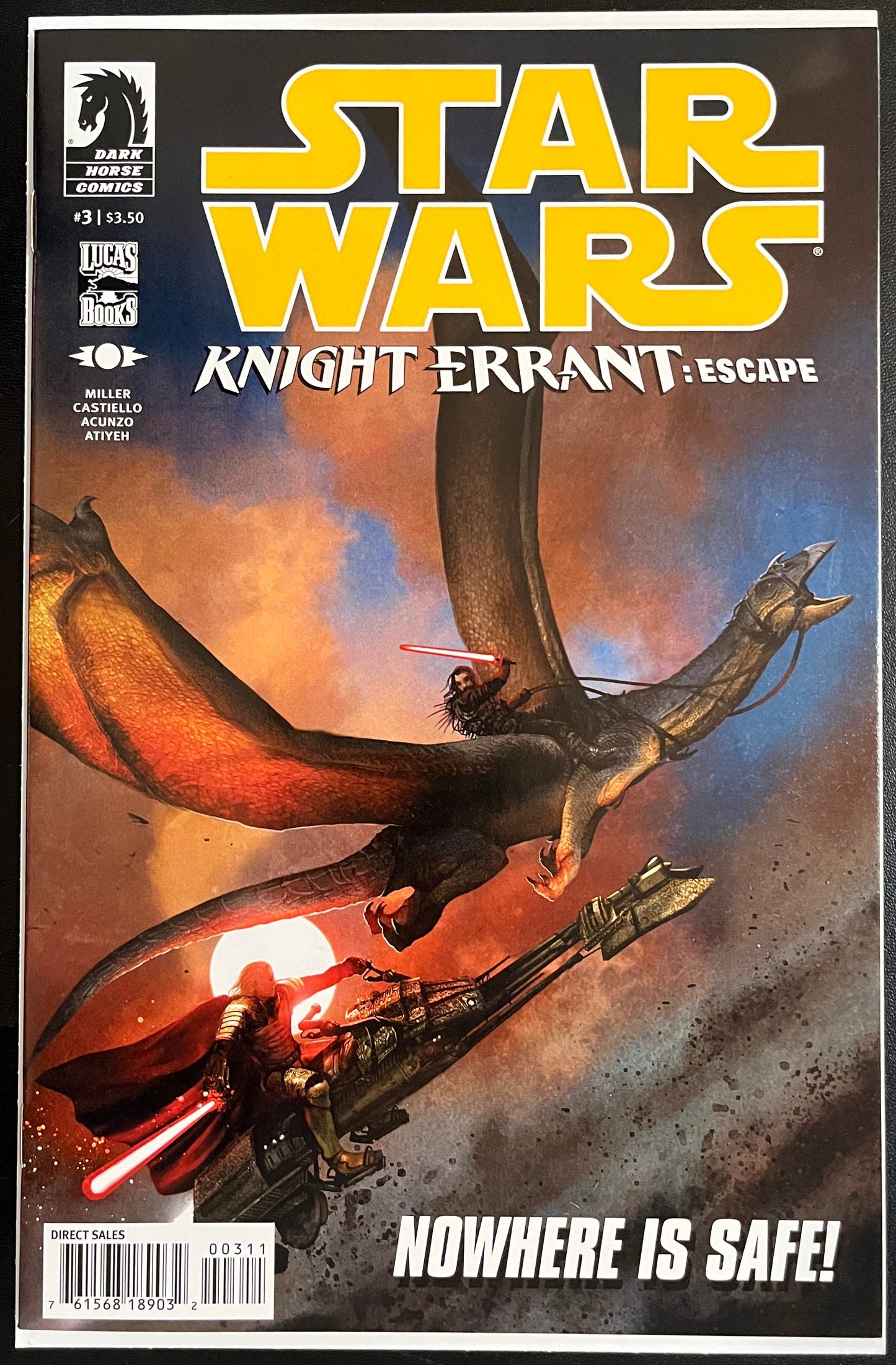 Star Wars Knight Errant: Escape #1-5 Set