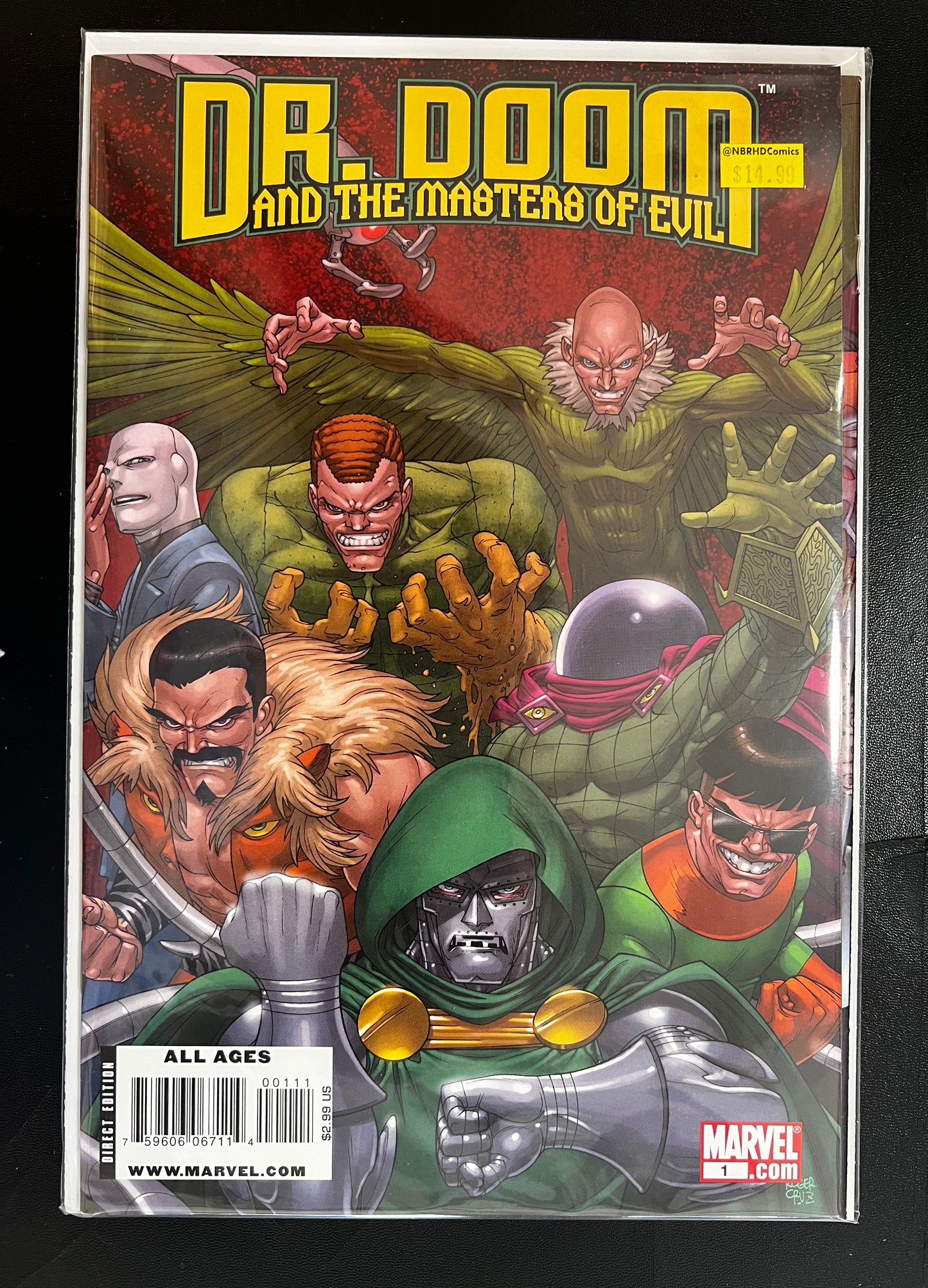 Dr. Doom and the Masters of Evil 1-4 Set