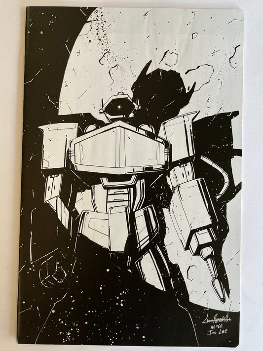 Transformers #12 Top Shelf Comic Baltimore Comic Con 2024 Livio Ramondelli Black & White Shockwave Virgin Variant