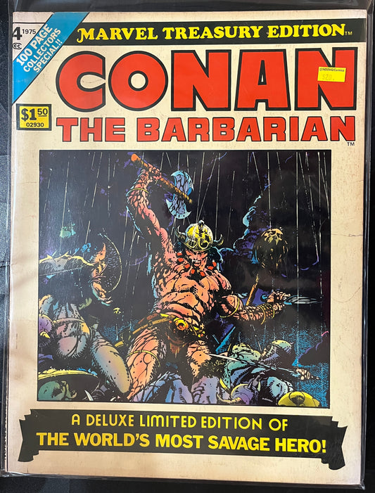 Conan the Barbarian #4 Treasury Edition