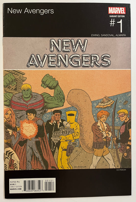 New Avengers #1 Ed Piskor Variant
