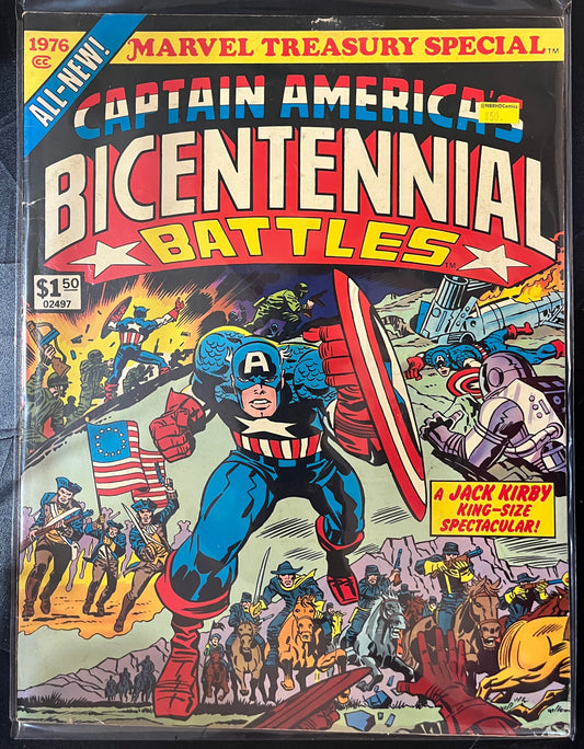 Captain America Bicentennial Battles Treasury Edition