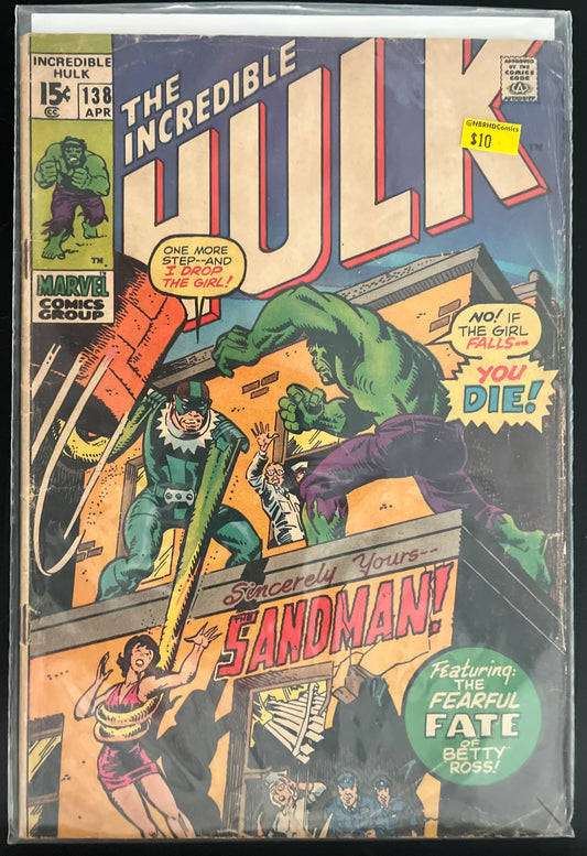Incredible Hulk #138