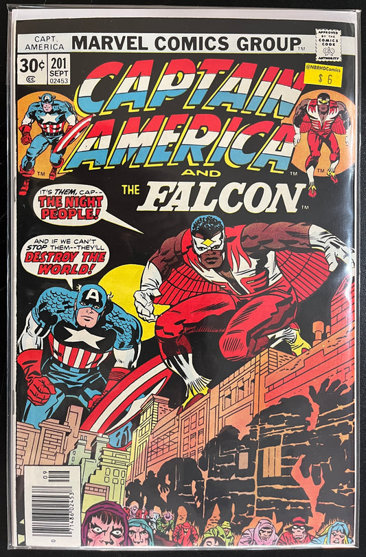 Captain America #201