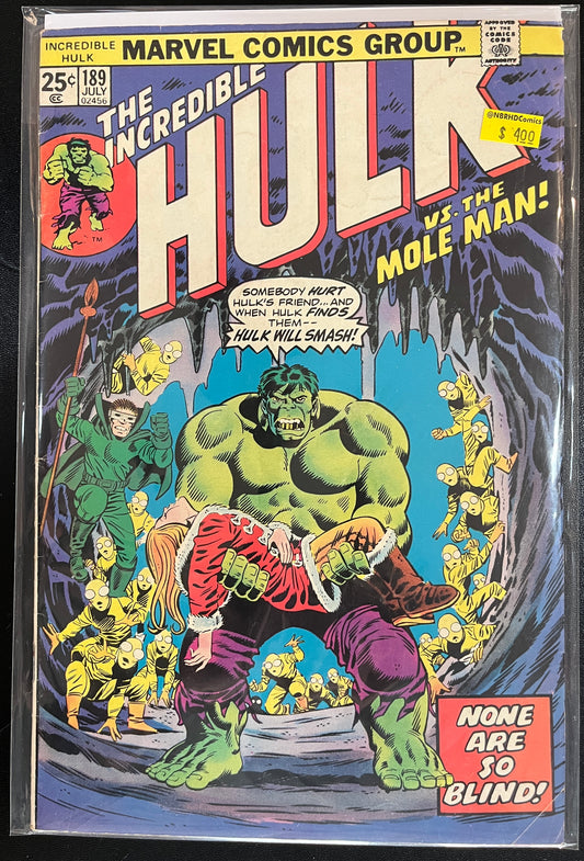 The Incredible Hulk #189