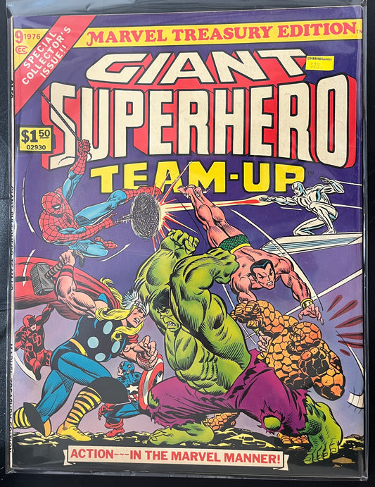 Giant Superhero Team-Up #9 Treasury Edition