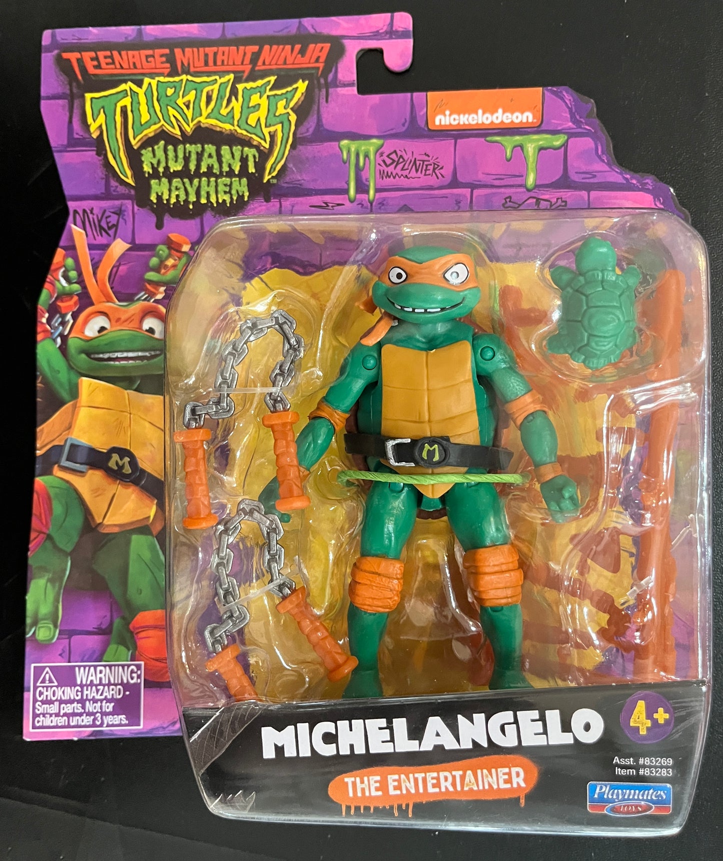 Michelangelo Teenage Mutant Ninja Turtles: Mutant Mayhem Figure