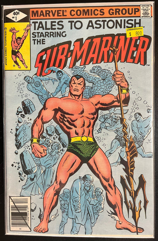 Tales to Astonish starring the Sub-Mariner #1