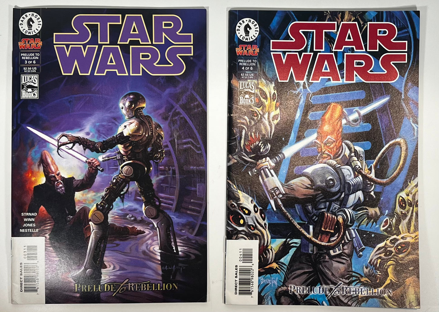 Star Wars Prelude to Rebellion 1-6 Set