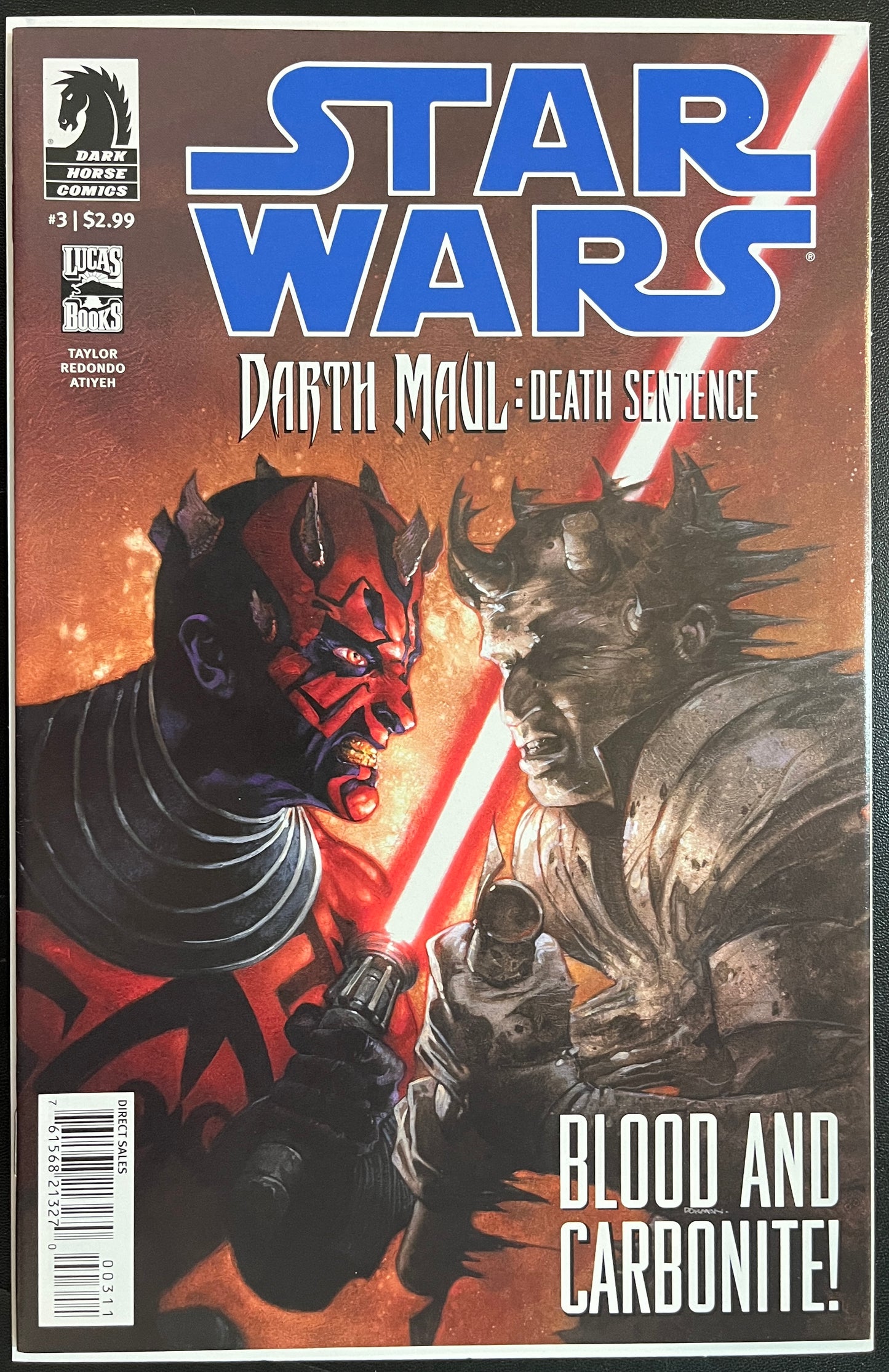 Star Wars Darth Maul: Death Sentence #1-4 Set