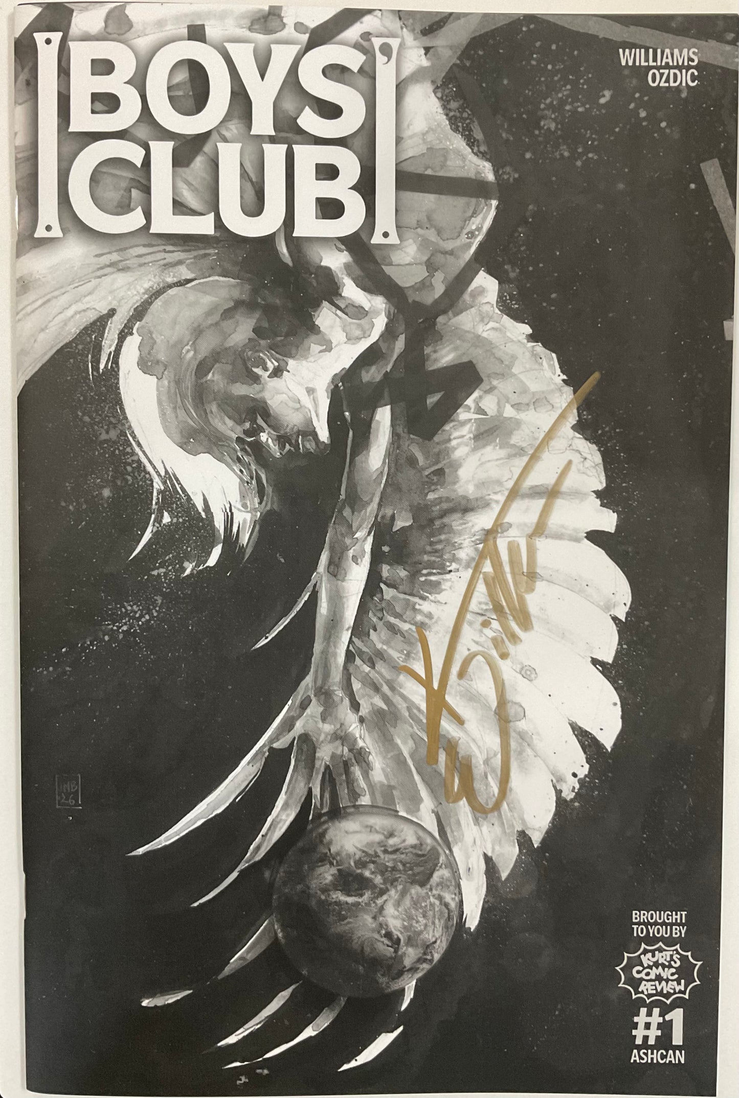 [SIGNED] Boys’ Club #1 Ashcan