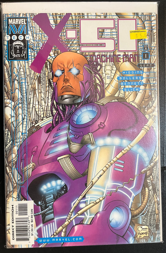 X-51 The Machine Man #1-4 Set