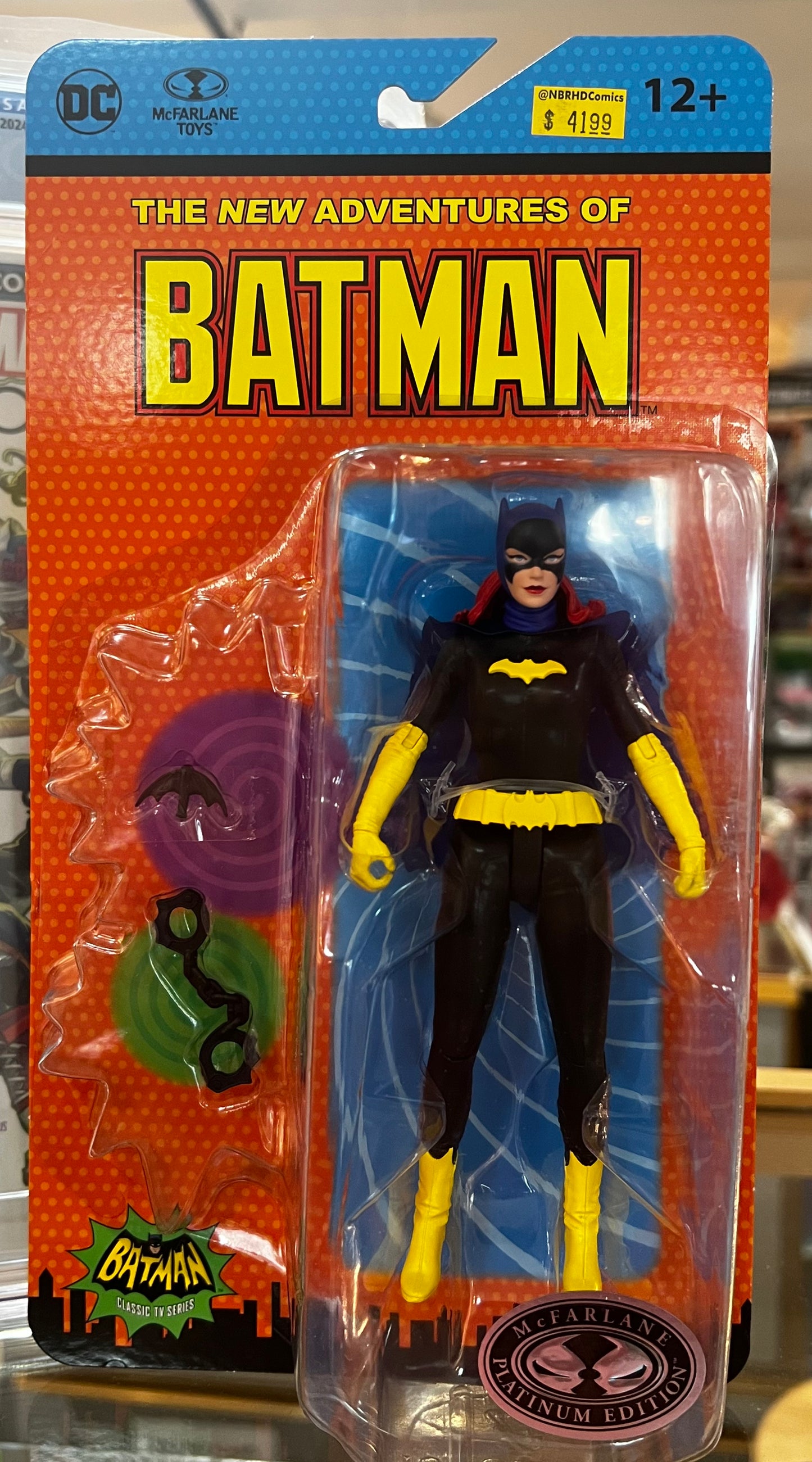 DC Retro 66 Batman 6in Batgirl Action Figure Platinum Variant