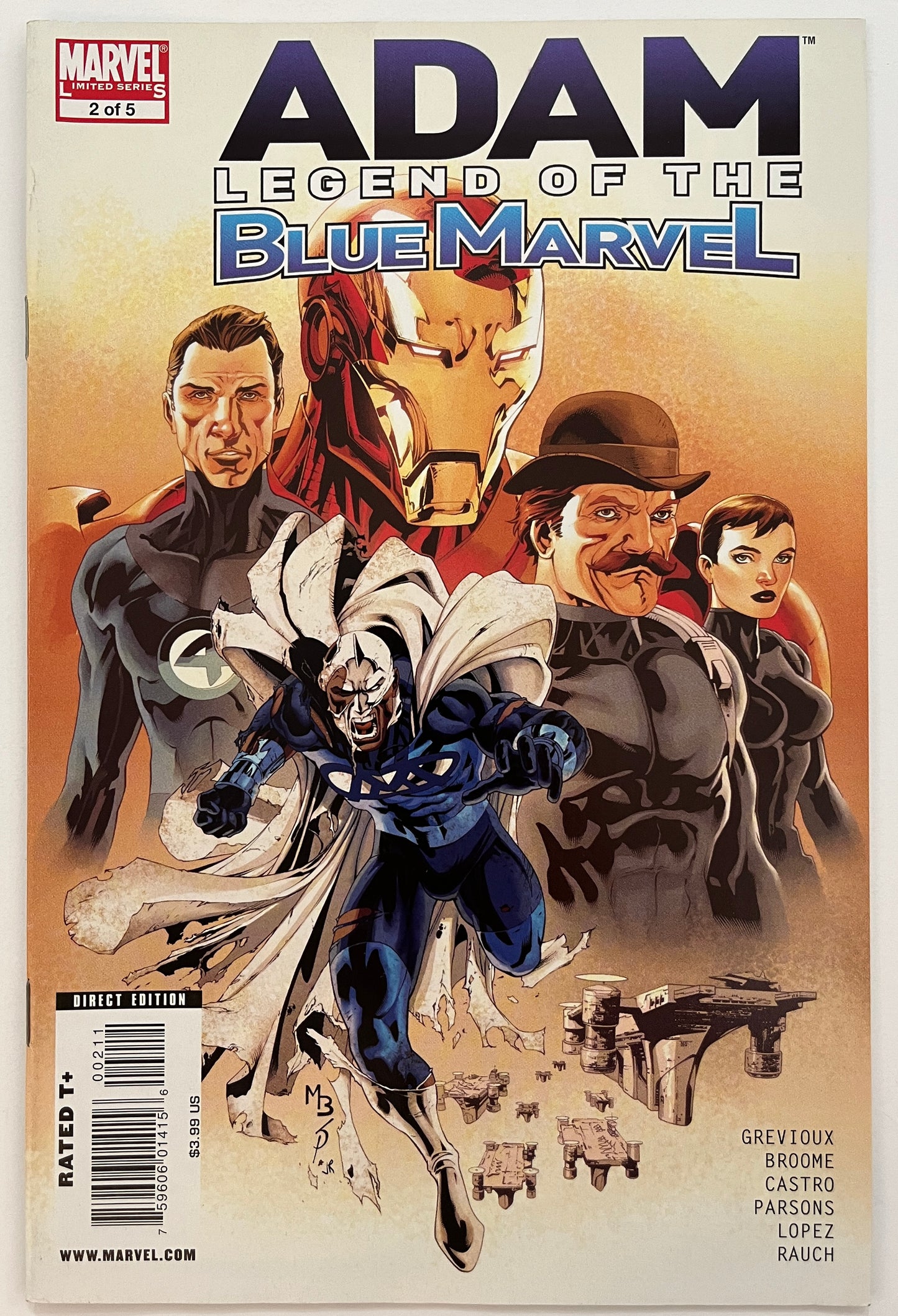 Adam Legend of the Blue Marvel #2