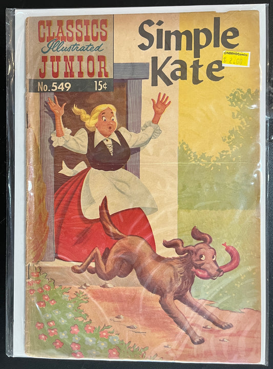 Classics Illustrated Junior #549