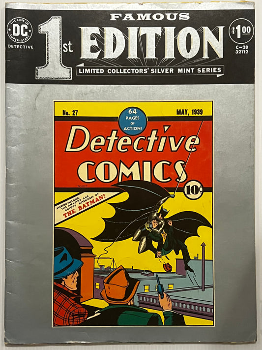 Famous First Edition: #C-28 Reprinting Detective Comics #27