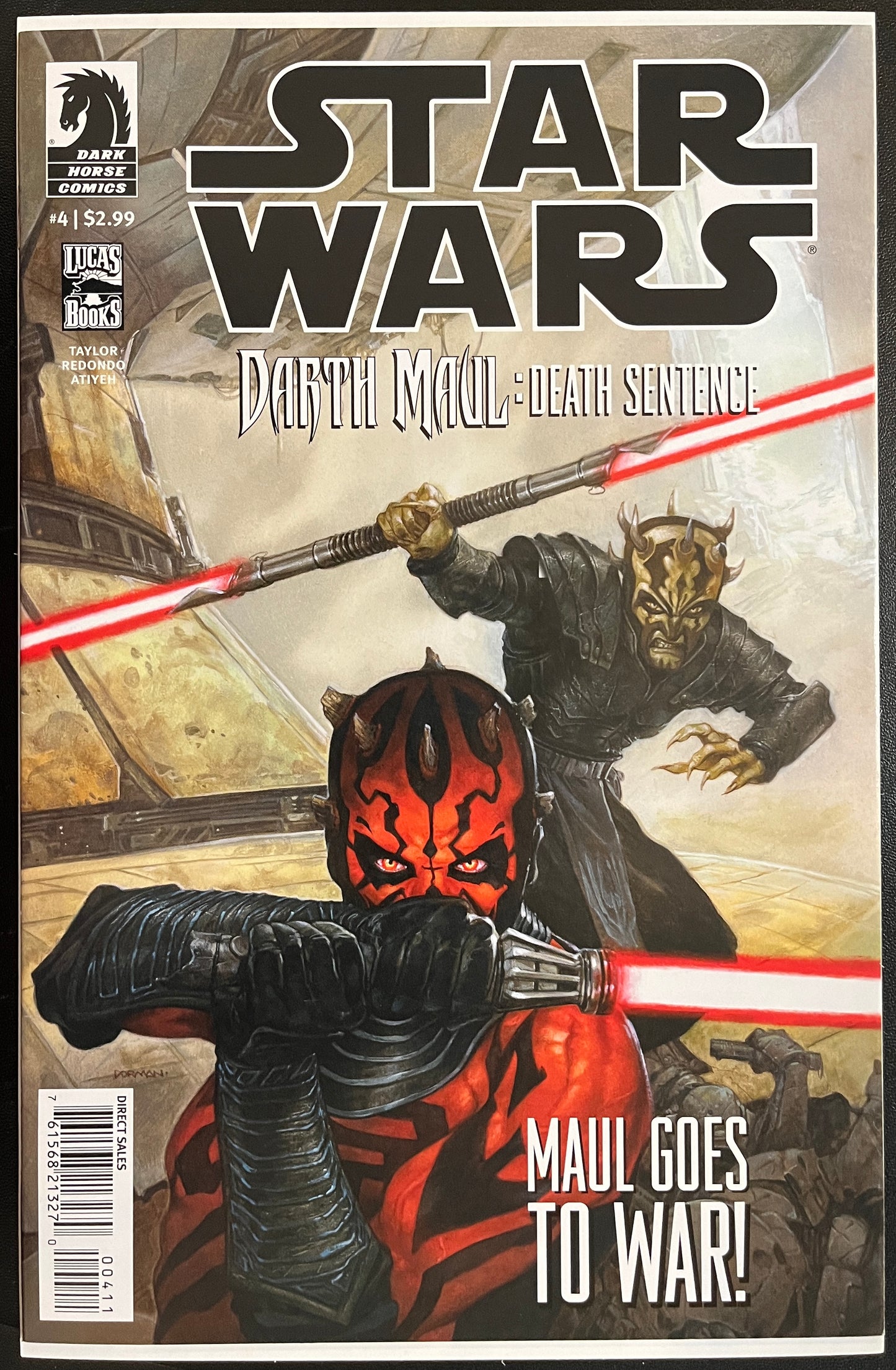 Star Wars Darth Maul: Death Sentence #1-4 Set