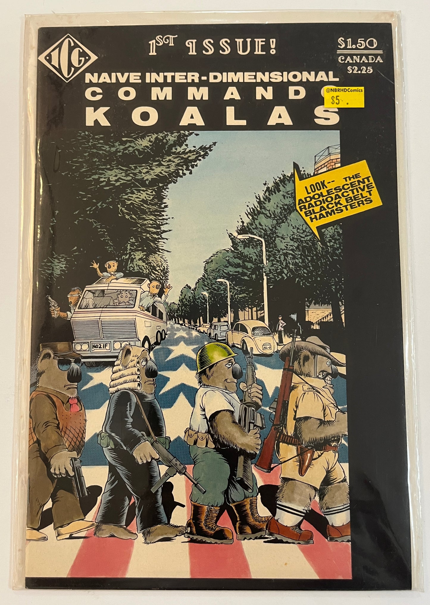 Native Inter-Dimensional Commando Koalas #1