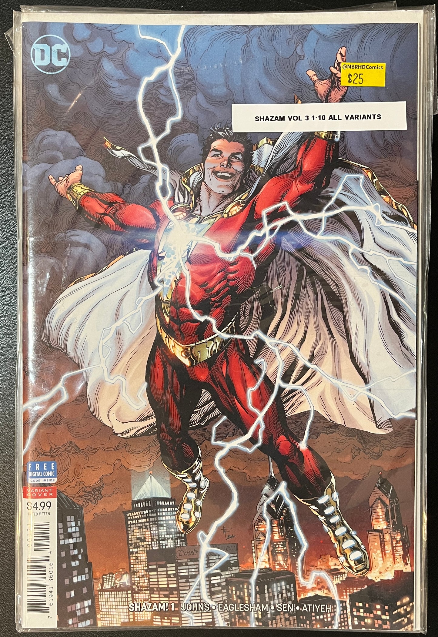 Shazam Vol 3 1-10 Variant Collection