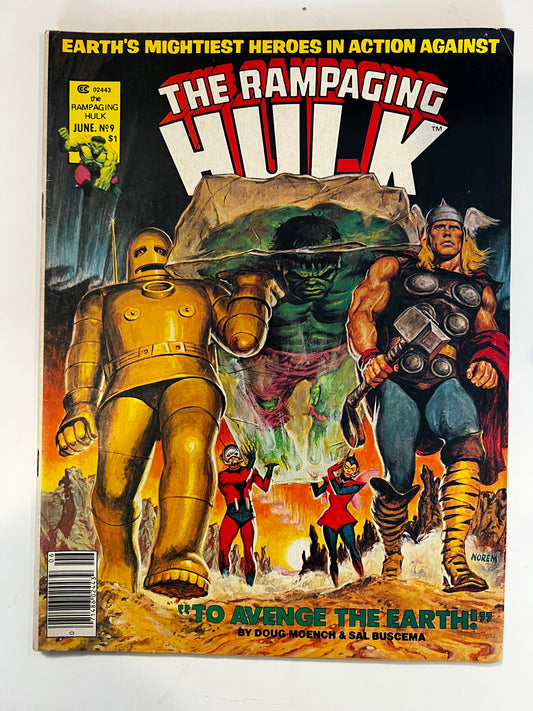 The Rampaging Hulk Magazine #9