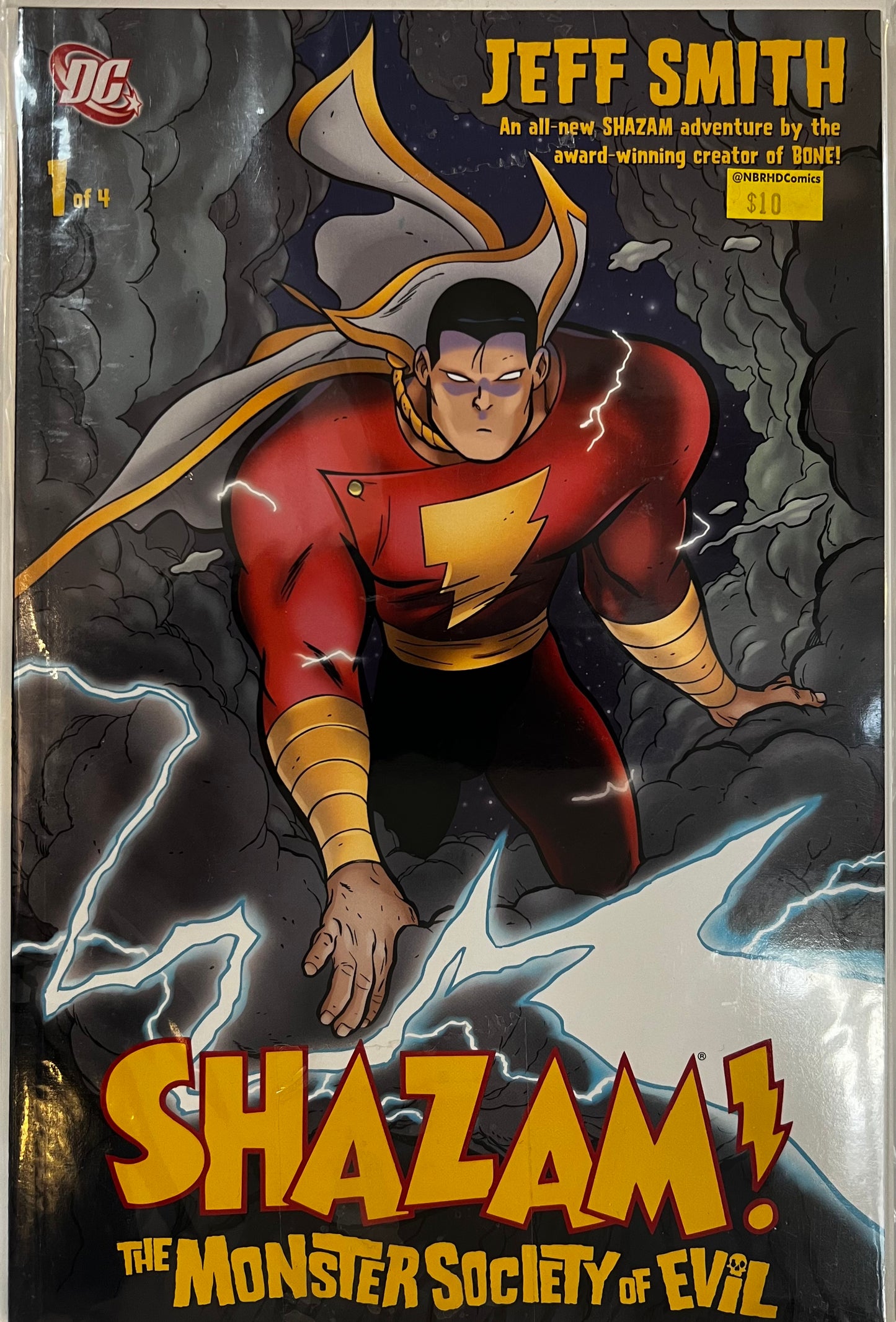 Shazam: Monster Society of Evil 1-4 Single Issue Set