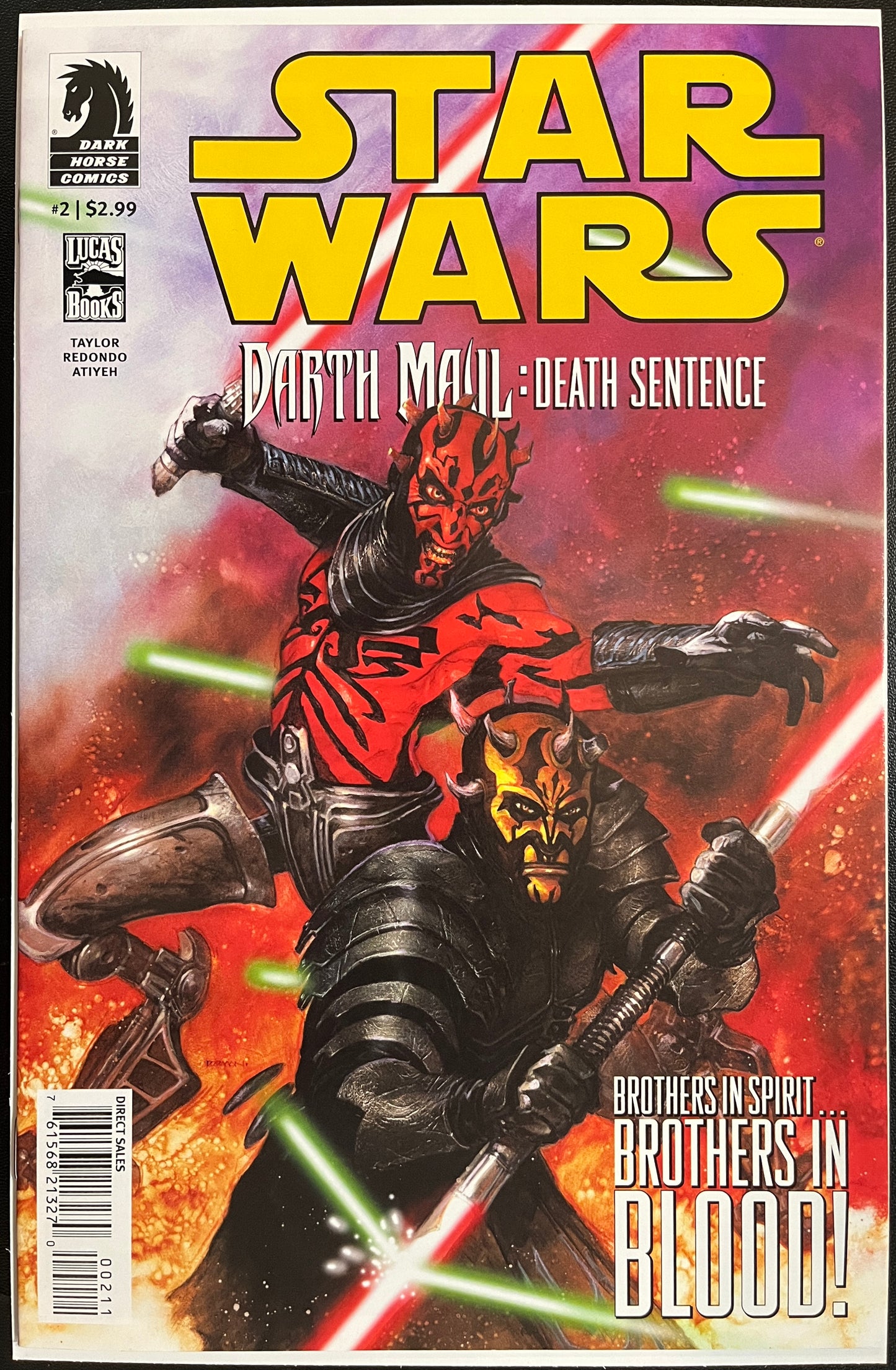 Star Wars Darth Maul: Death Sentence #1-4 Set