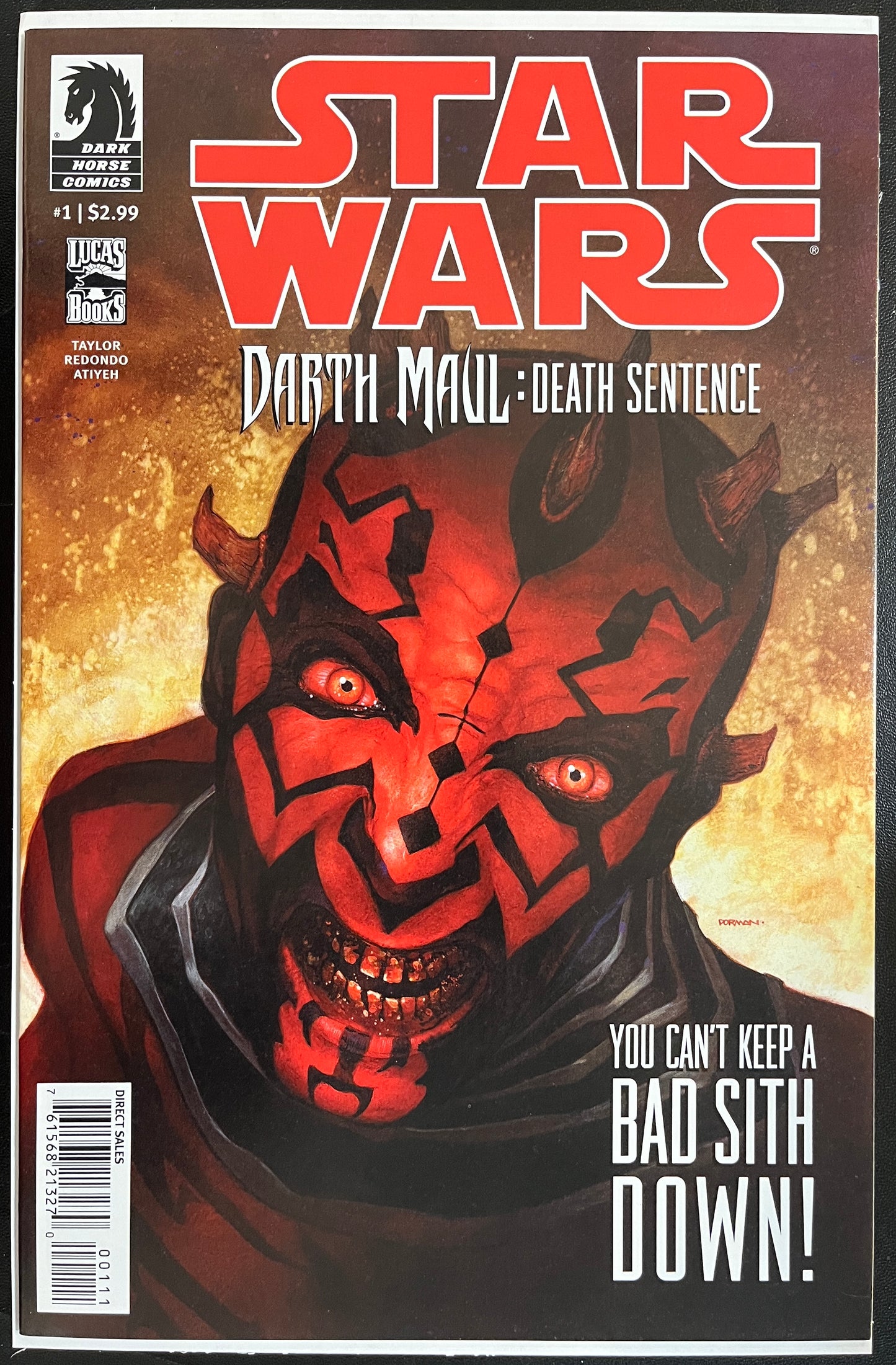 Star Wars Darth Maul: Death Sentence #1-4 Set