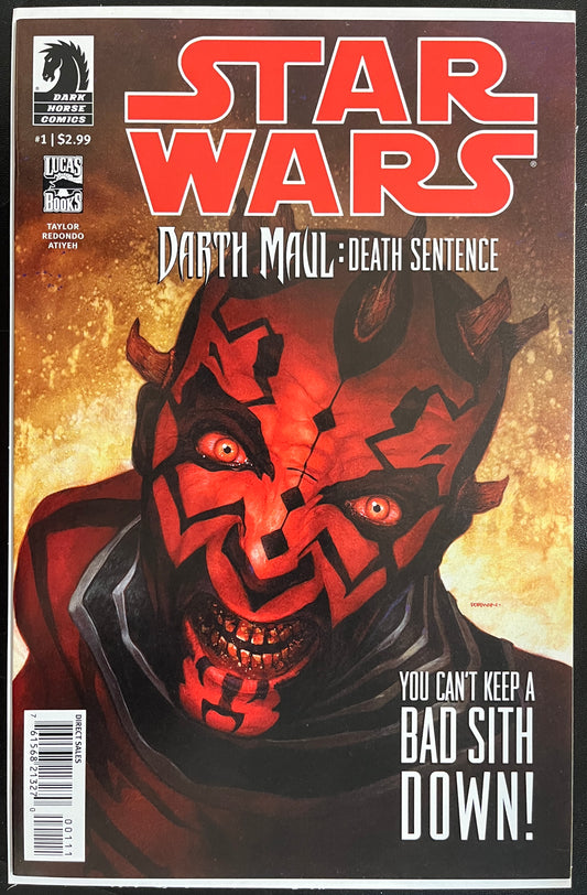 Star Wars Darth Maul: Death Sentence #1-4 Set