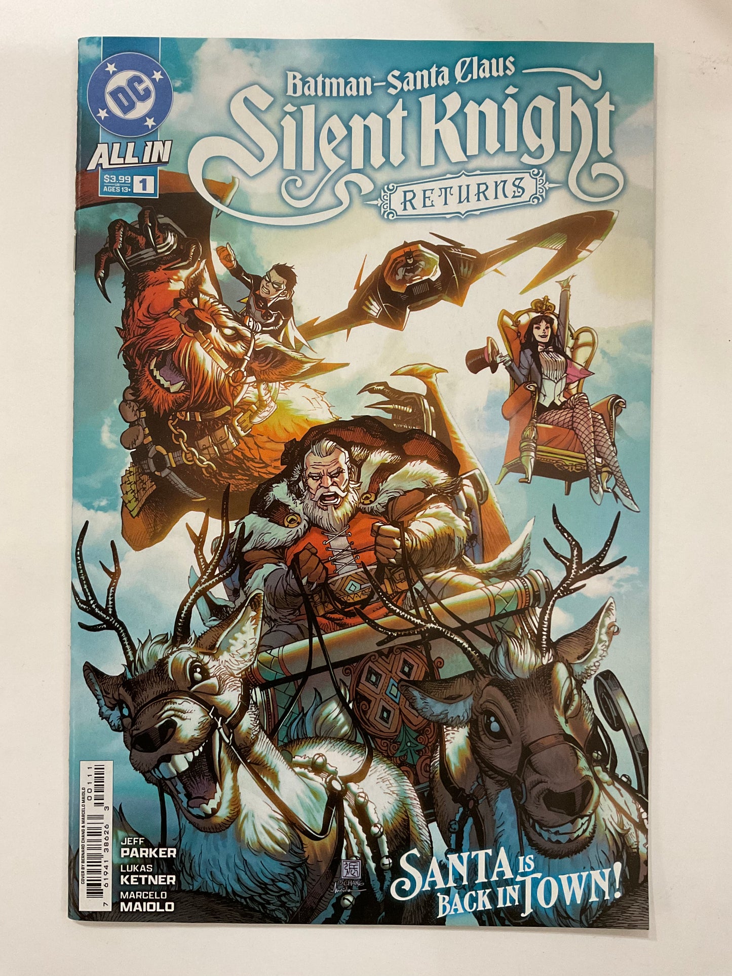 Batman Santa Claus Silent Knight Returns - Complete Set