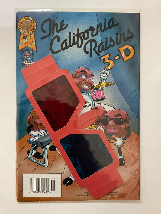The California Raisins 3-D #1-3 Set