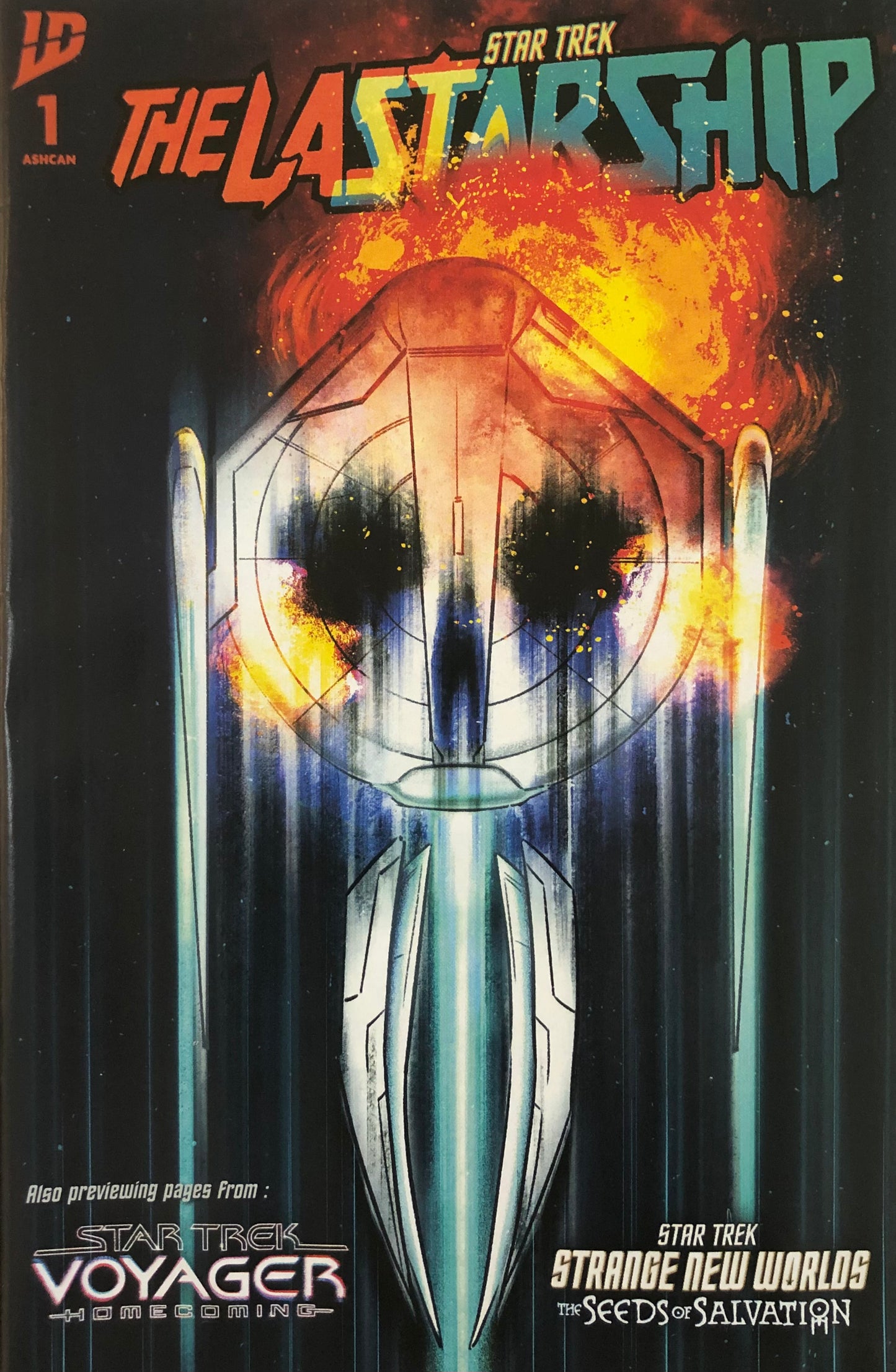 Star Trek The Last Starship #1 Ashcan