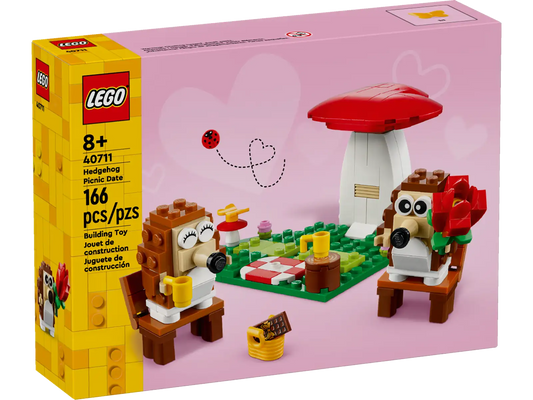 Lego Hedgehog Picnic Date