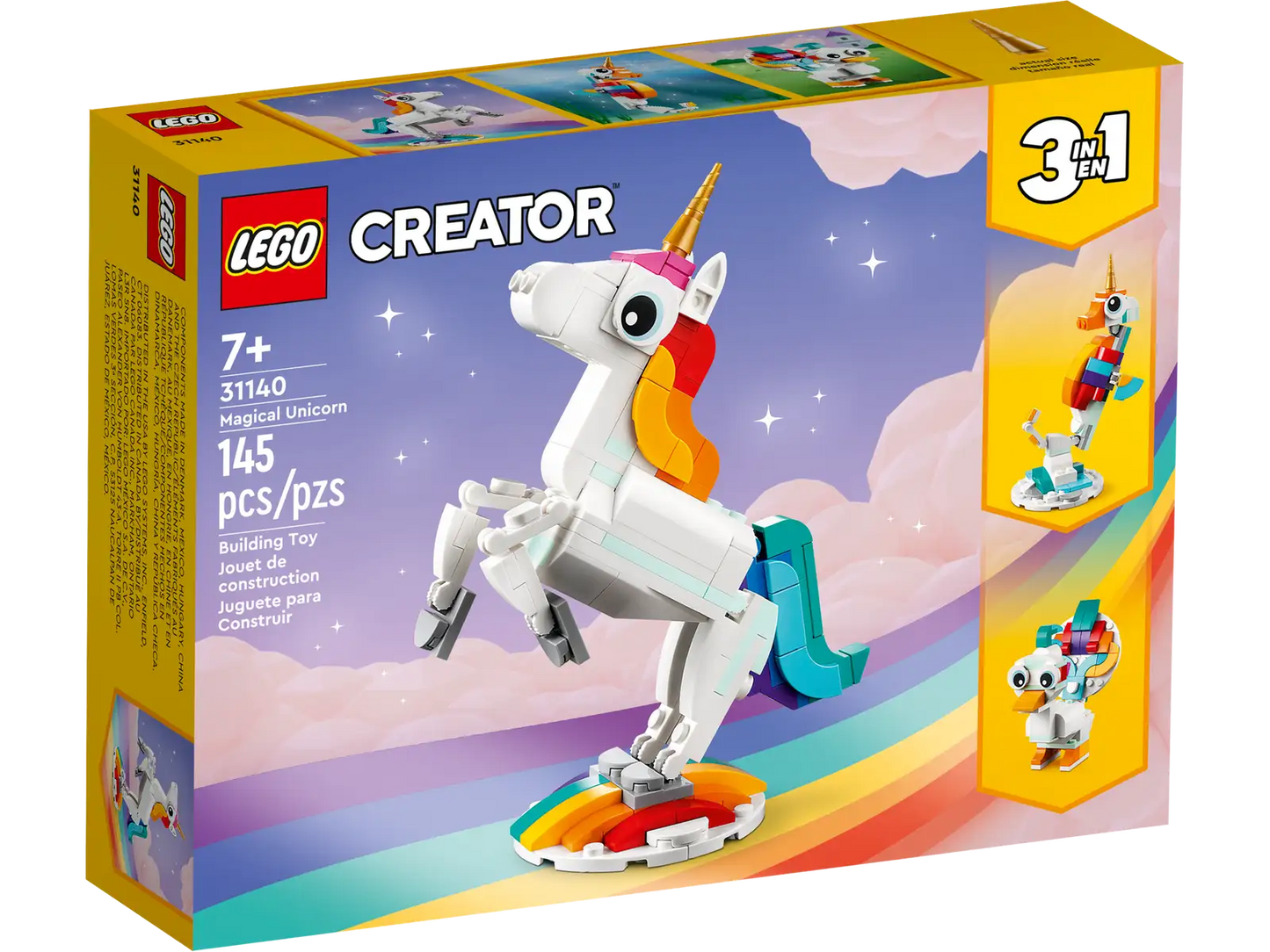 Lego 3-in-1 Magical Unicorn