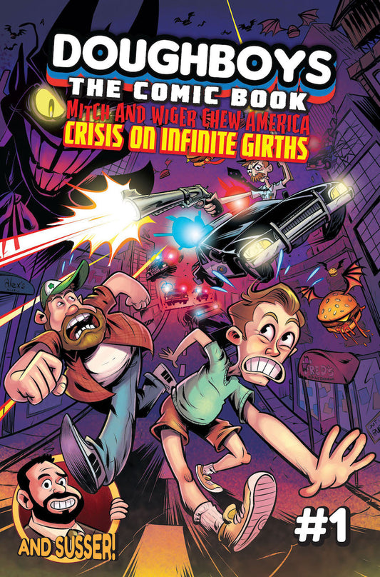 Doughboys the Comic Book: Mitch and Wiger Chew America / Crisis on Infinite Girths #1 (OF 6)