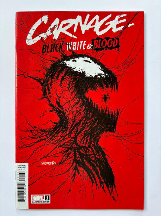 Carnage Black White & Blood (2021) #1 Cvr F