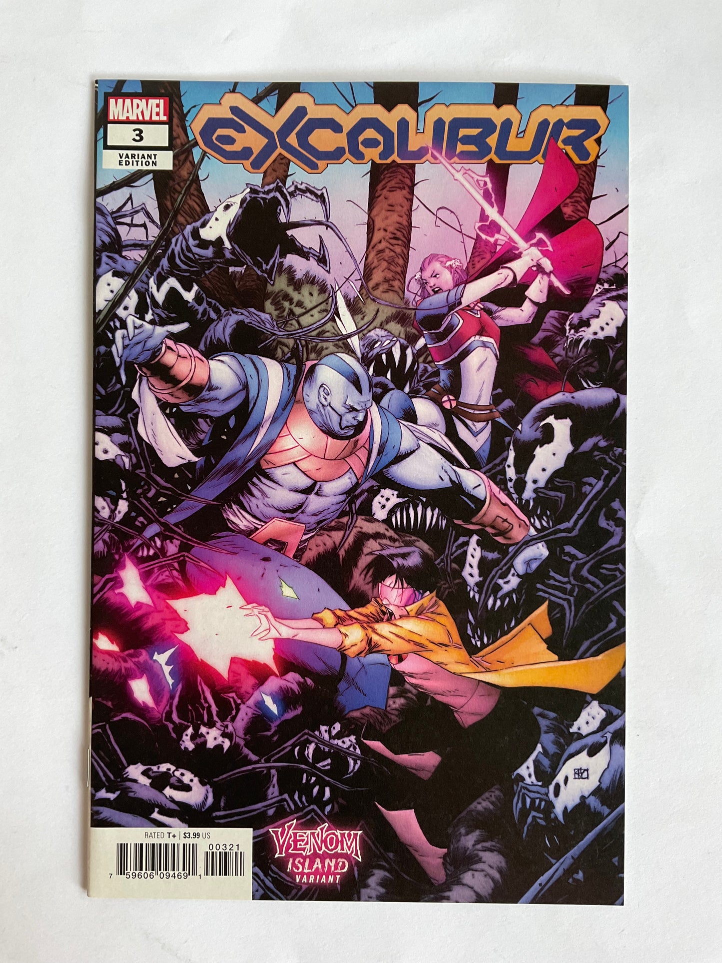 Excalibur #3 Venom Island Variant
