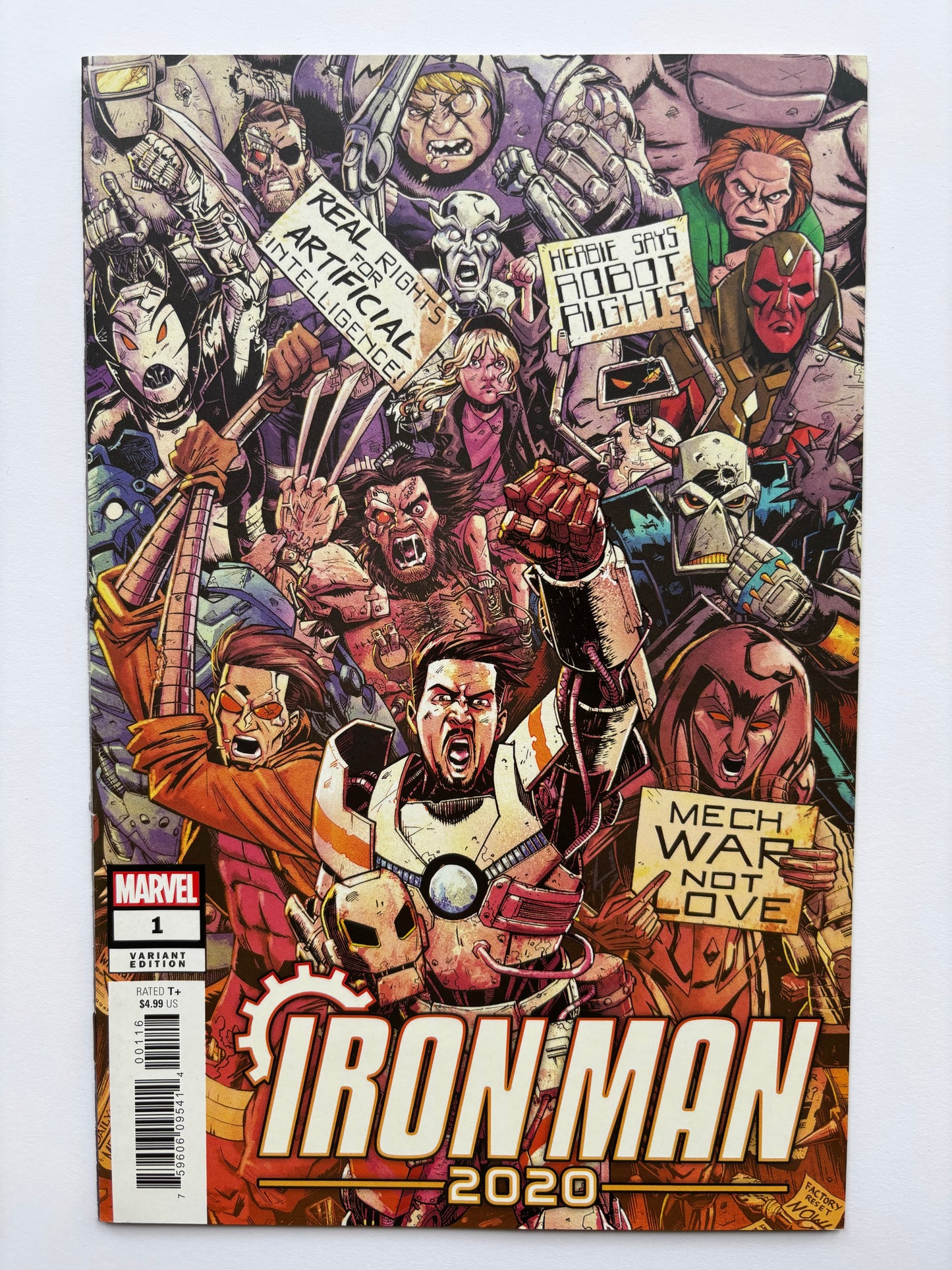 Iron Man 2020 (2020 Series) #1 Cvr G