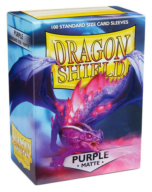 Dragon Shield Matte Card Sleeves - Purple