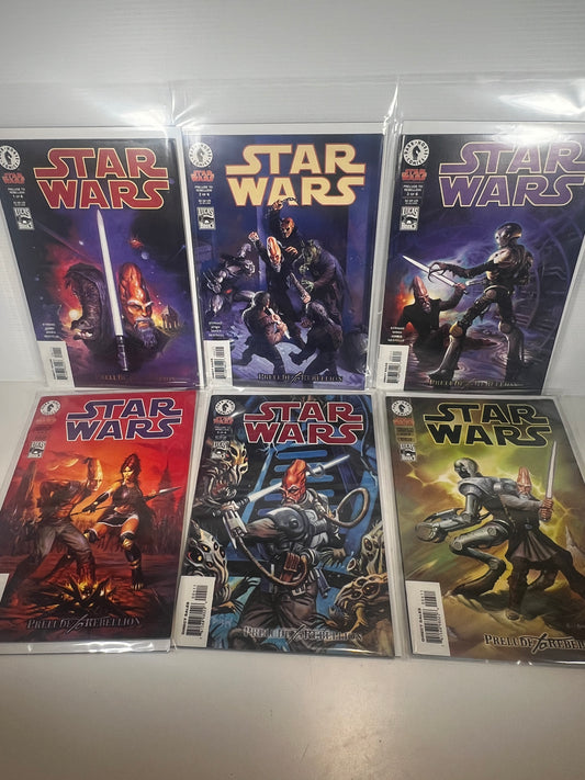 Star Wars Prelude to Rebellion 1-6 Set