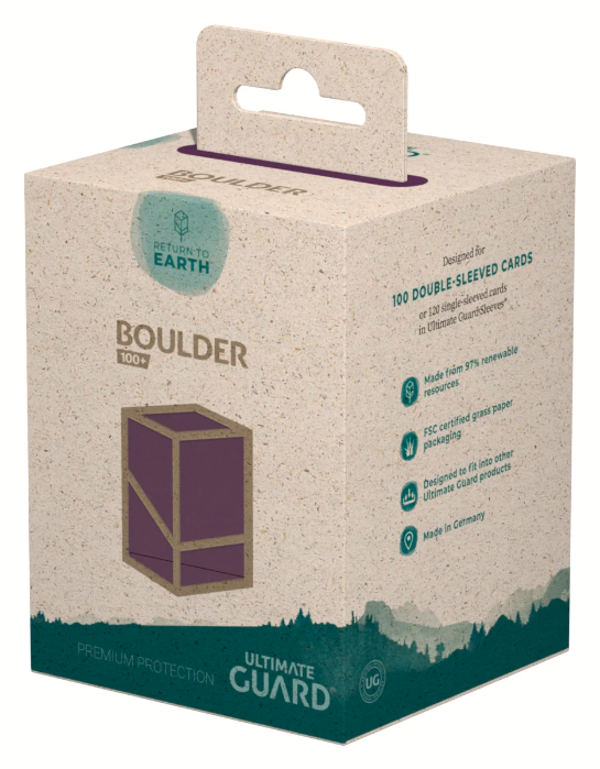Ultimate Guard Return to Earth (Small) Deck Box - Purple