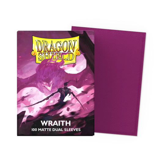 Dragon Shield Matte Dual Card Sleeves - Wraith