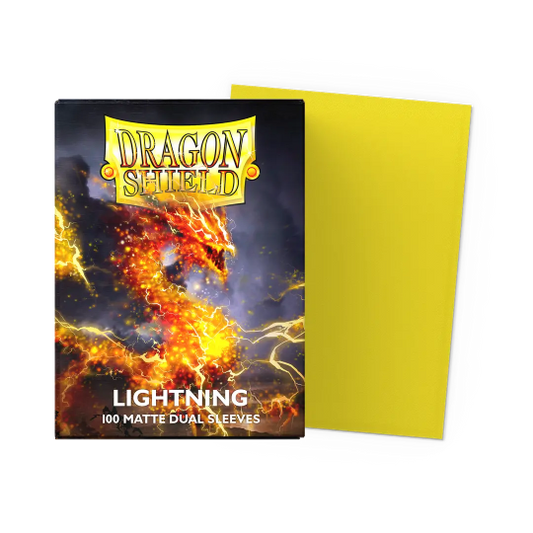 Dragon Shield Matte Dual Card Sleeves - Lightning