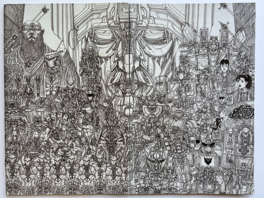 Transformers (2023) #1 & Void Rivals (2023) #1 Bratukhin Connecting Covers Set [B&W]