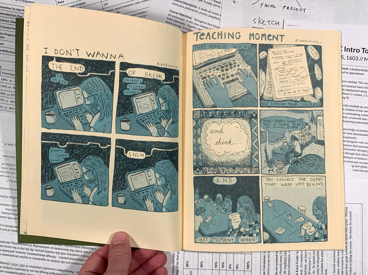 Dream Job: A Collection of Comics About Teaching