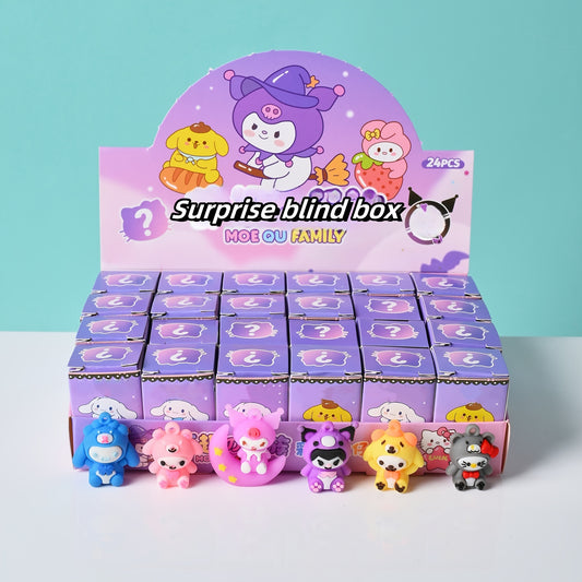 Moe Qu Family Keychain Blind Box