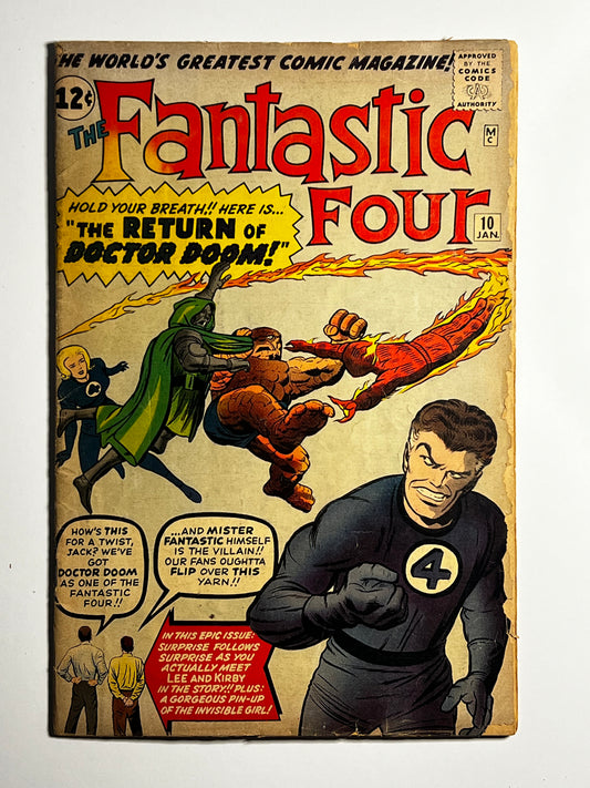 Fantastic Four Vol 1 #10