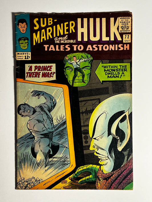 Tales to Astonish #72