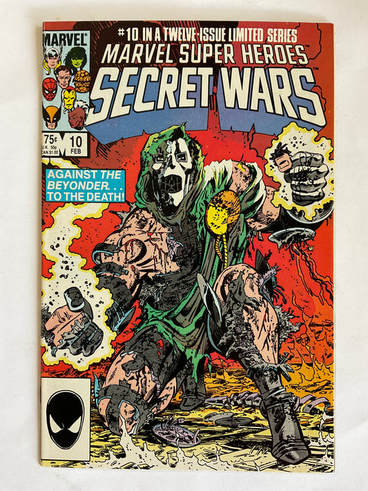 Marvel Super Heroes Secret War #10