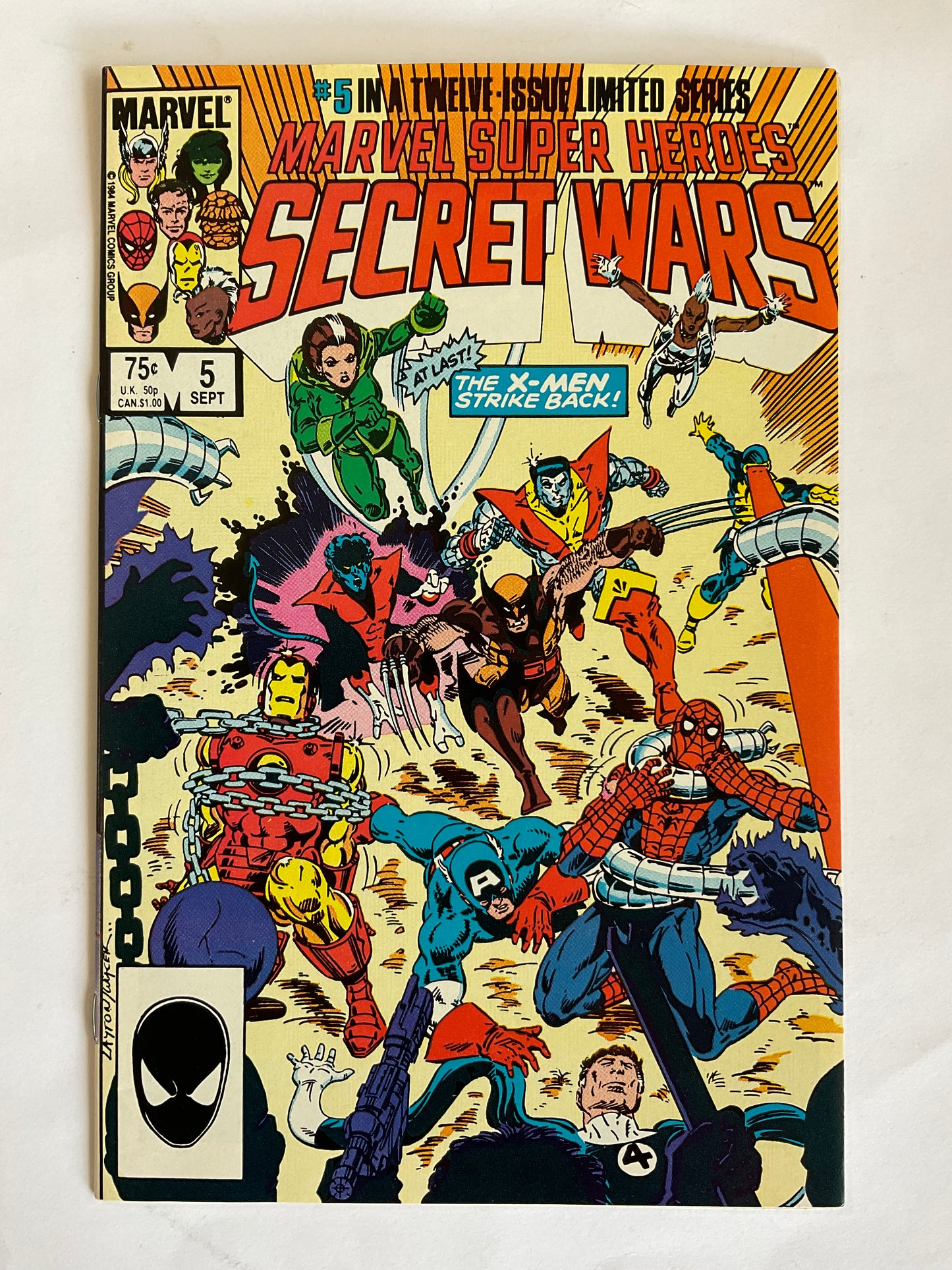 Marvel Super Heroes Secret War #5